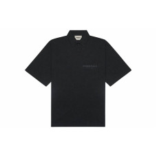 Fear of God Essentials SS20 Graphic Black Logo Polo