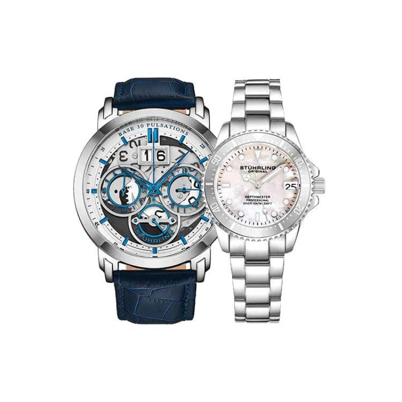 STUHRLING 47mm 4030.1+3950L.1