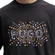HUGO BOSS Cotton-Jersey T-Shirt With Stud-Effect Artwork T