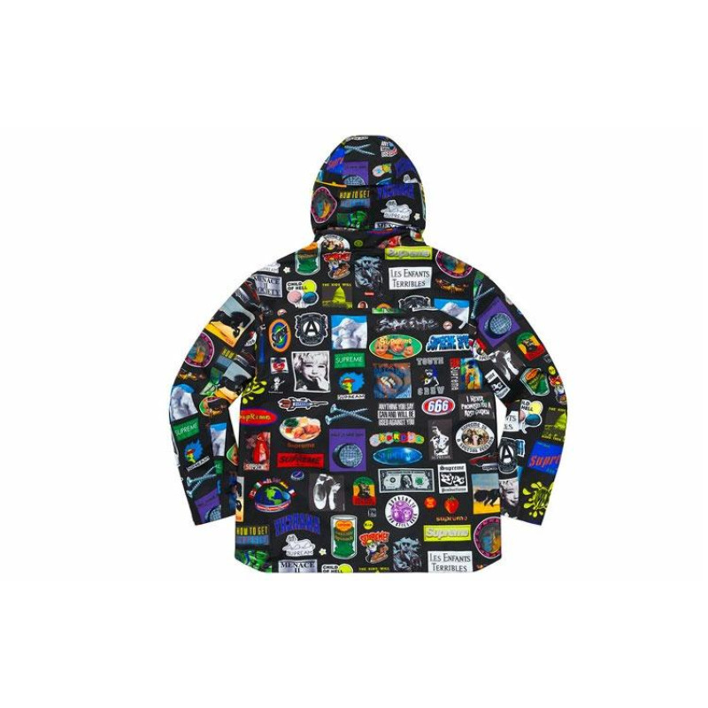 Supreme SS21 Week 1 GORE-TEX Stickers Shell Jacket