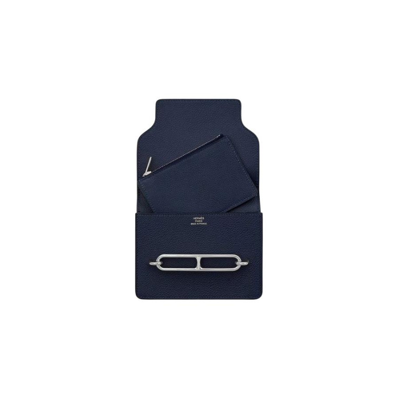 HERMES Roulis Slim Evercolor 2Z Bleu Nuit