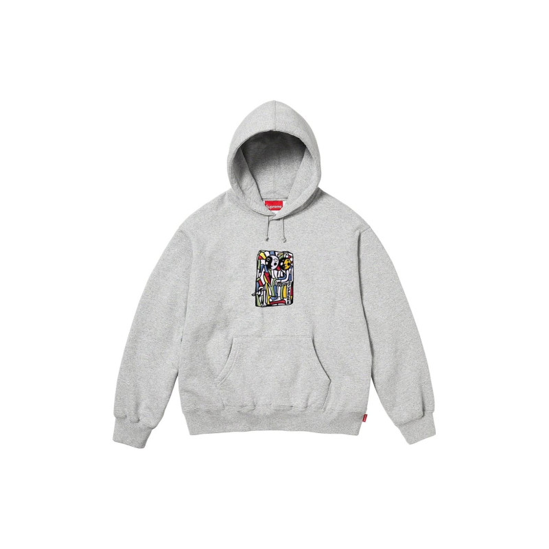 Supreme FW23 WEEK7 NEIL BLENDER MOSAIC HOODED SWEATSHIRT
