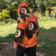Supreme FW19 Week 1 Martin Wong 8-Ball Hooded Sweatshirt