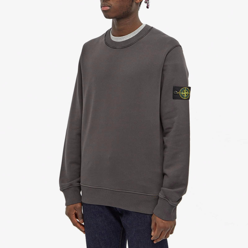 STONE ISLAND S22 Garment Dyed Crew Sweat