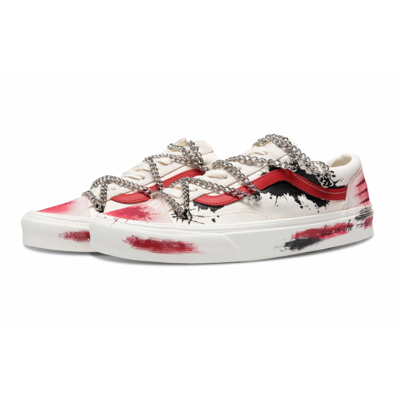 Vans Style 36 Marshmallow Racing Red 32day