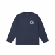 PALACE FW24 P3 LONGSLEEVE NAVY T