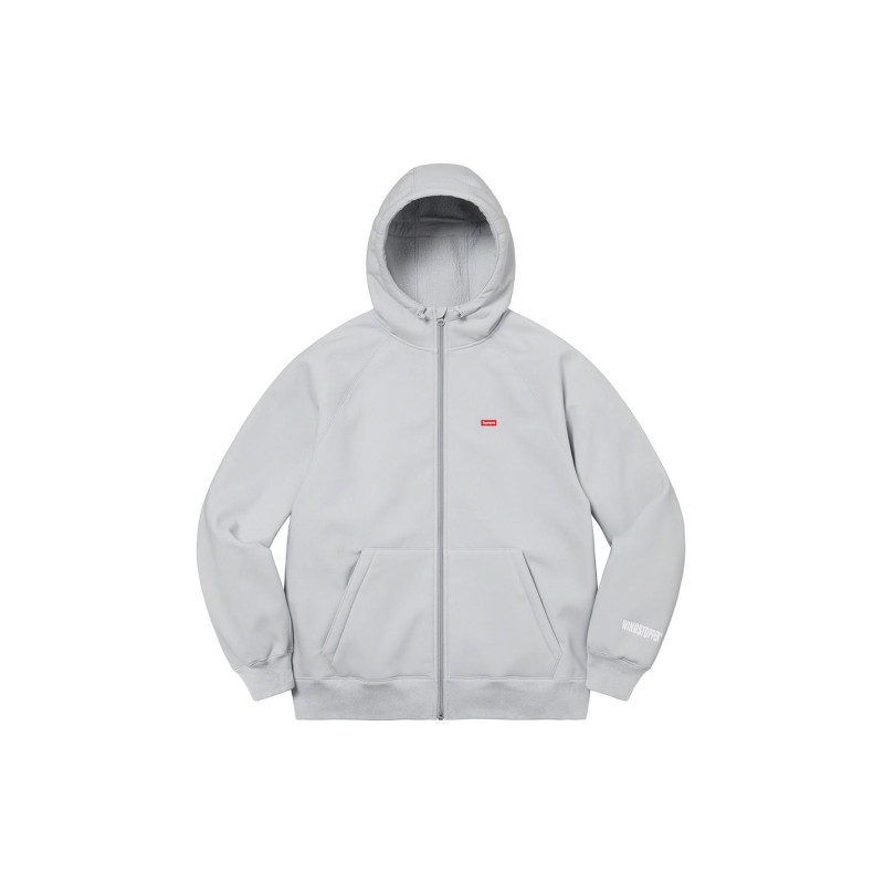 Supreme FW22 Week 18 x Gore-tex Windstopper Zip Up Hooded Sweatshirt Logo