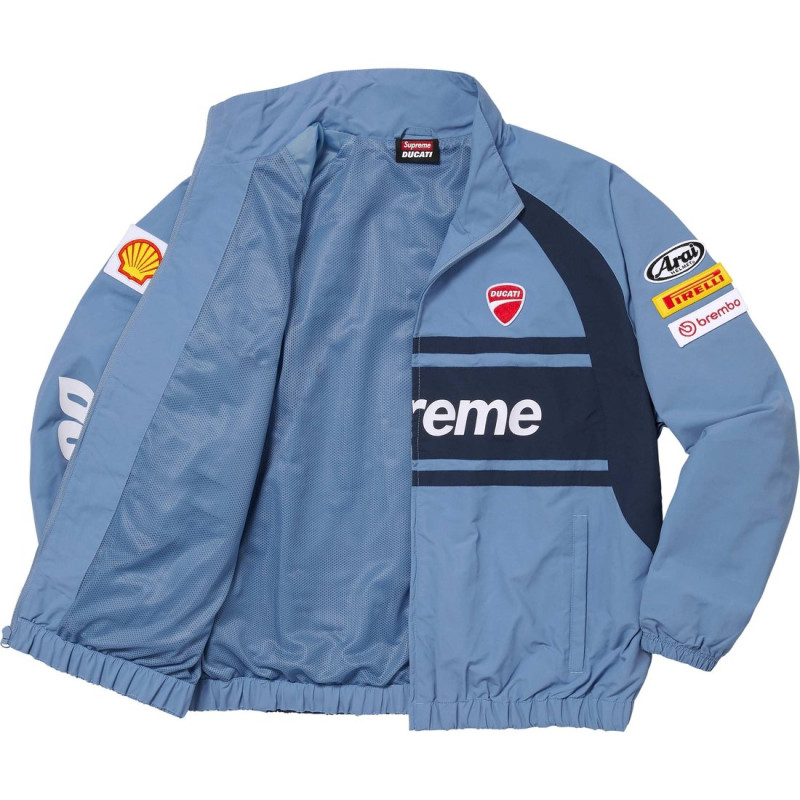Supreme x DUCATI SS24 WEEK16 TRACK JACKET