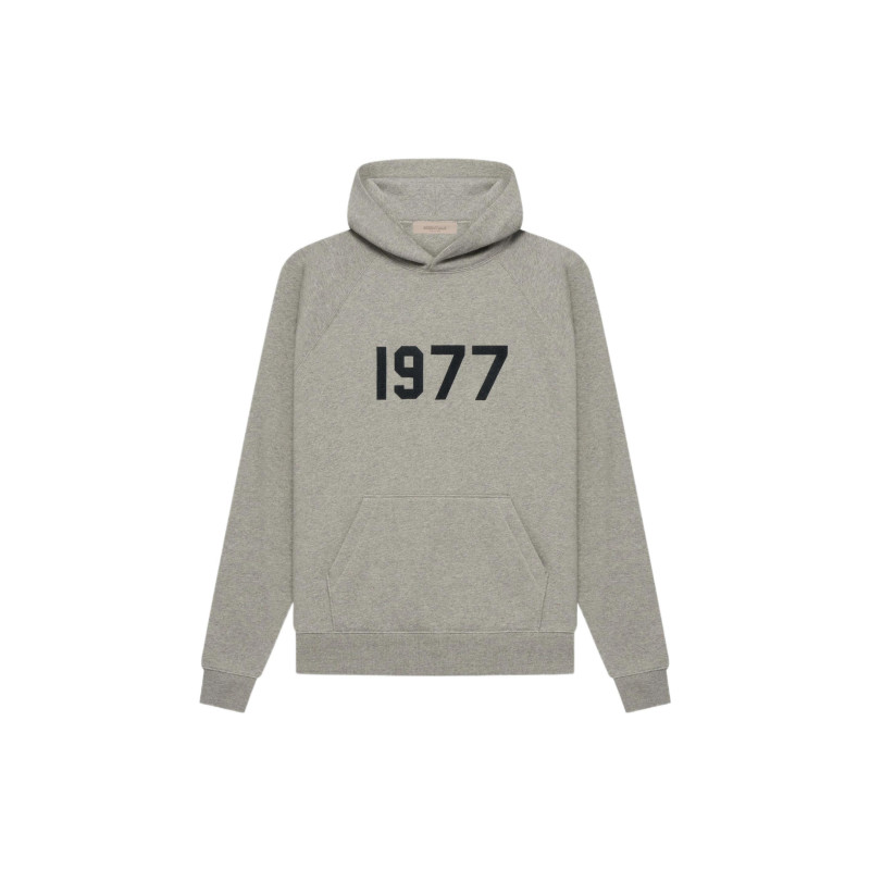 Fear of God Essentials 1977 SS22 Hoodie Dark Oatmeal