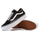 Vans Old Skool Platform Black White