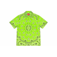 Supreme SS21 Week 12 Bandana Silk SS Shirt