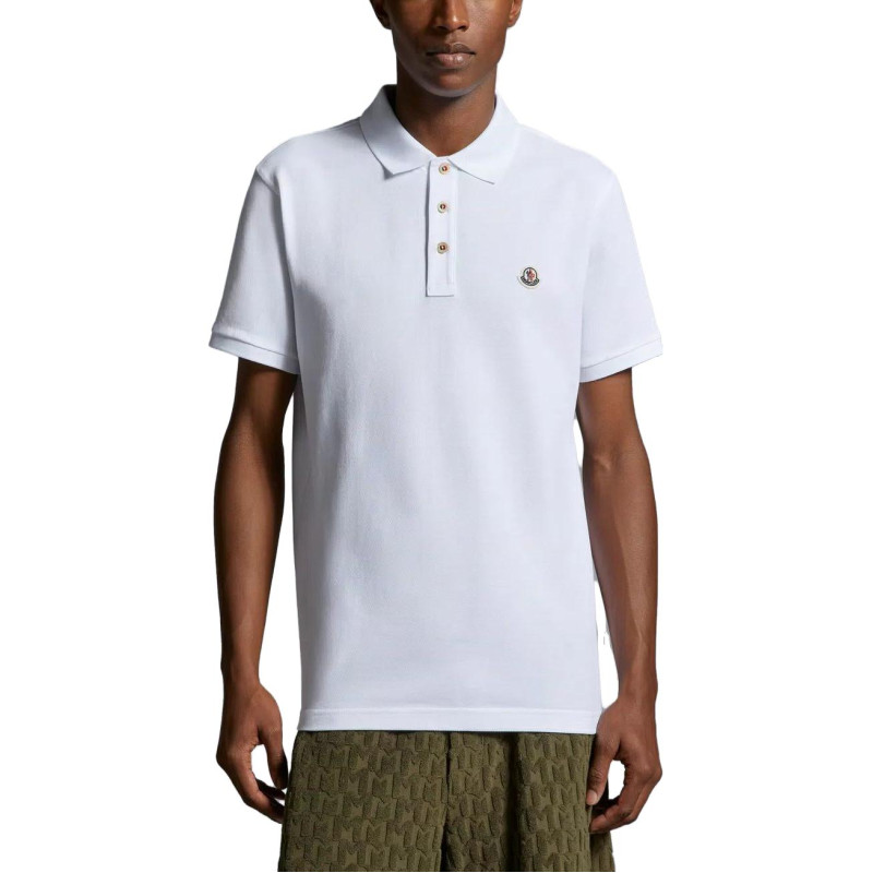 Moncler Logo Patch Polo Shirt Polo