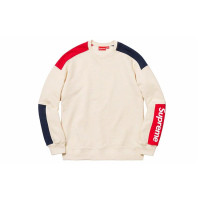 Supreme SS19 Formula Crewneck Natural LOGO