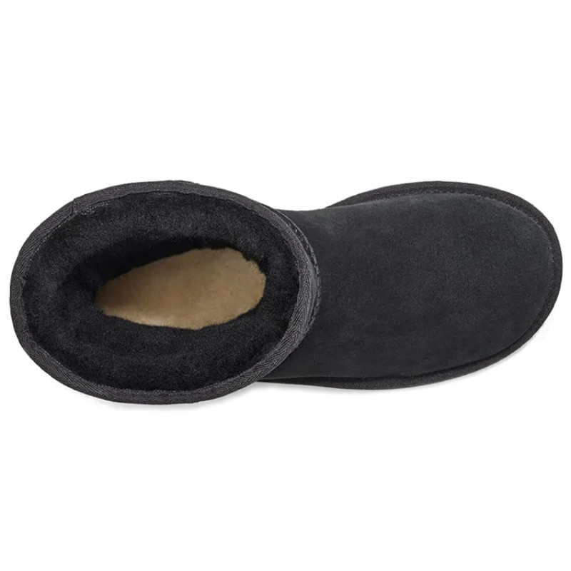 UGG CLASSIC SHORT Rubber Logo