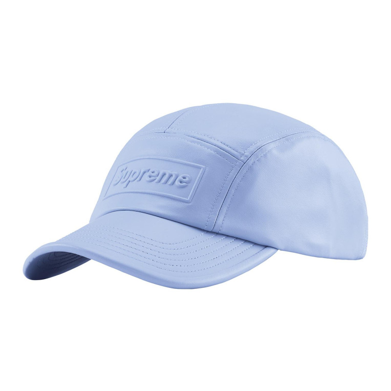 Supreme Week 10 GORE-TEX Leather Camp Cap