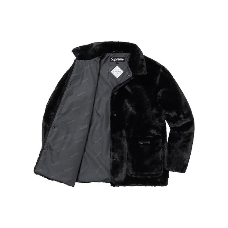 Supreme FW21 Week 3 2-Tone Faux Fur Shop Coat