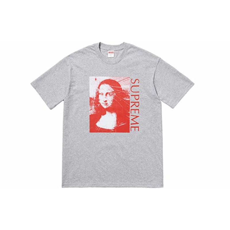 Supreme SS18 Mona Lisa Tee Heather Grey T