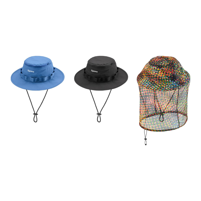Supreme SS23 WEEK8 GORE-TEX PACLITE NET BOONIE