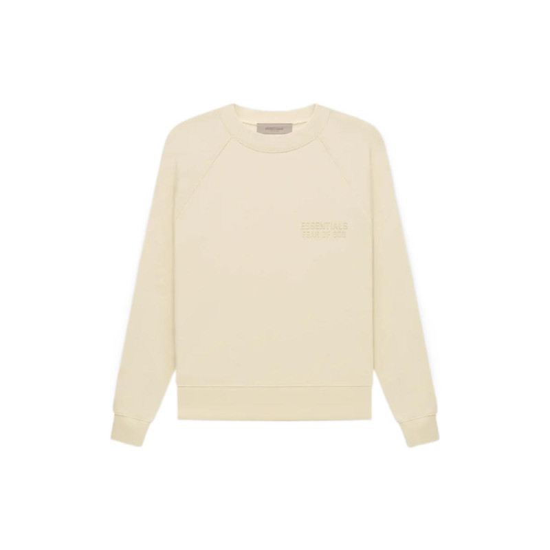 Fear of God Essentials FW22 Crewneck Egg Shell Logo