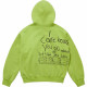 Supreme x Aphex Twin SS25 WEEK2 Zip Up Hooded Sweatshirt