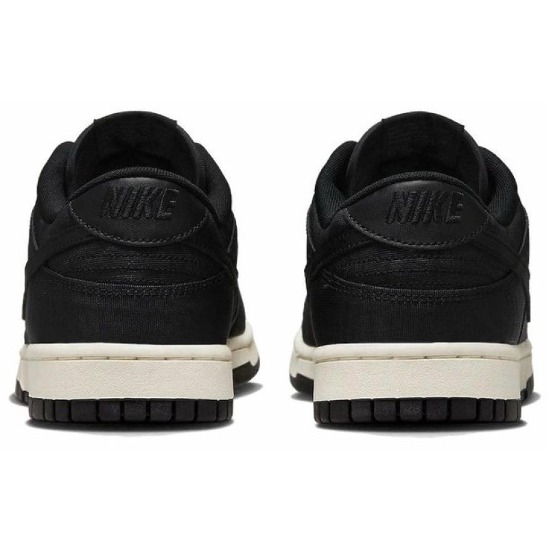 Nike Dunk Low Black Canvas