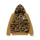 Bape x FW24 CAMO CRYSTAL STONE COLLEGE FULL ZIP HOODIE logo