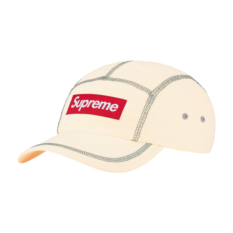 Supreme SS23 Week5 REFLECTIVE STITCH CAMP CAP