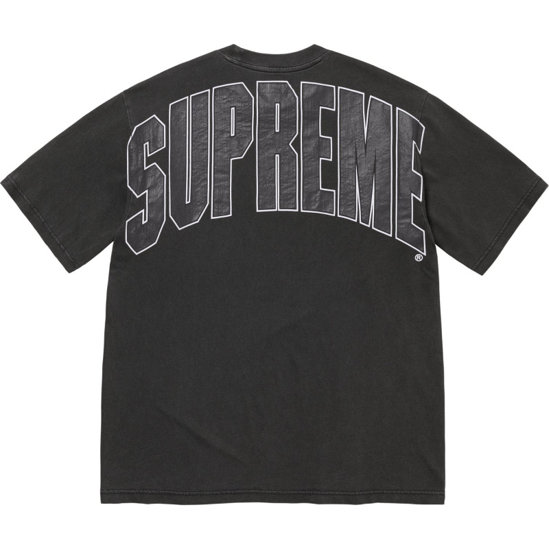 Supreme FW24 WEEK1 Cracked Back Arc SS Top logoT