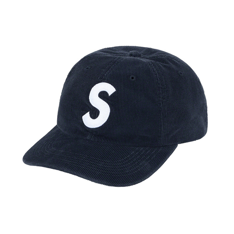 Supreme Supreme SS21 Fine Wale Corduroy S Logo 6-Panel