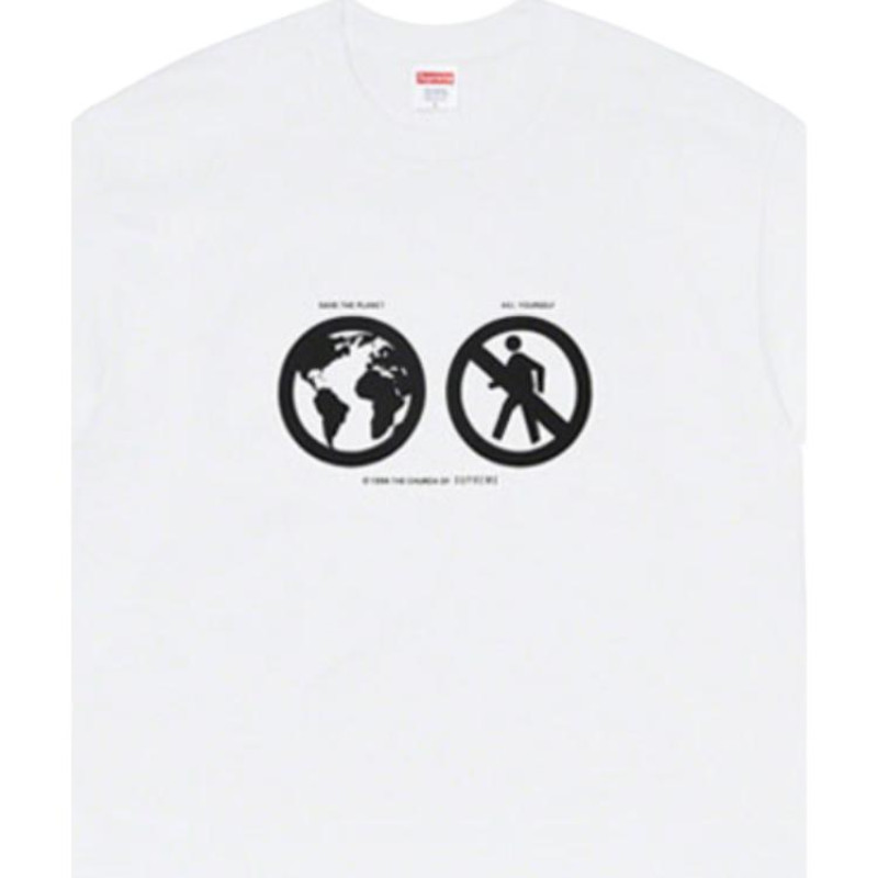 Supreme FW19 Week 1 Save The Planet Tee T