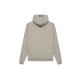 Fear of God Essentials FW21 Pullover Hoodie Dark Heather Oatmeal Logo