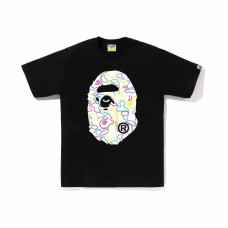 A BATHING APE SS25 NEON CAMO T