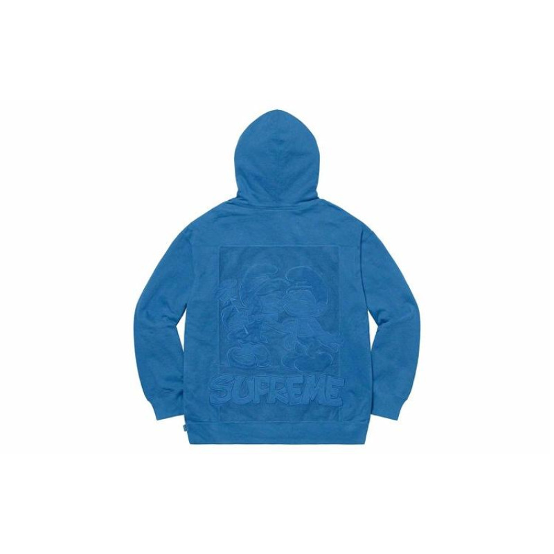 Supreme FW20 Week 6 Smurfs Hooded Sweatshirt Logo