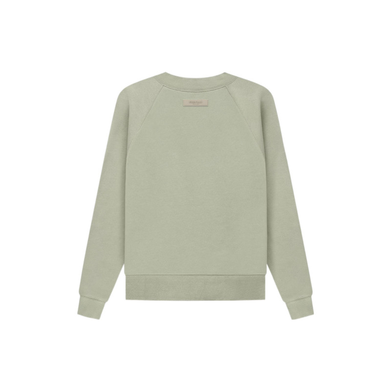 Fear of God Essentials SS22 Crewneck Seafoam Logo