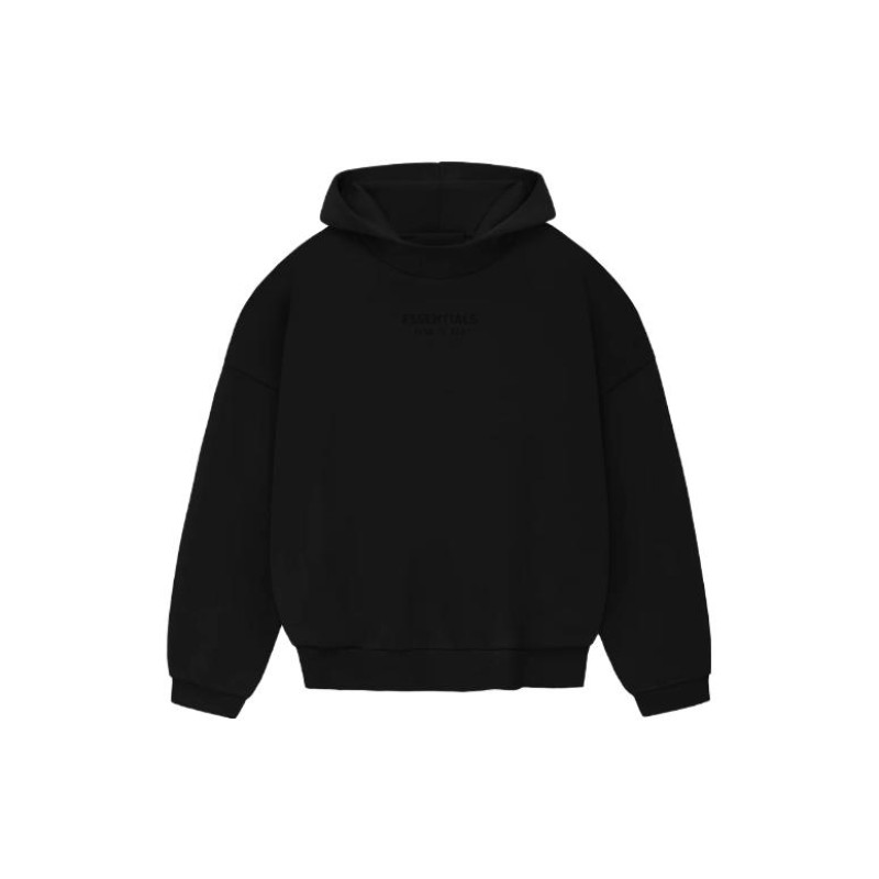 Fear of God Essentials FW23 Hoodie JET BLACK