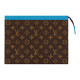 LOUIS VUITTON Pochette Voyage Monogram Macassar