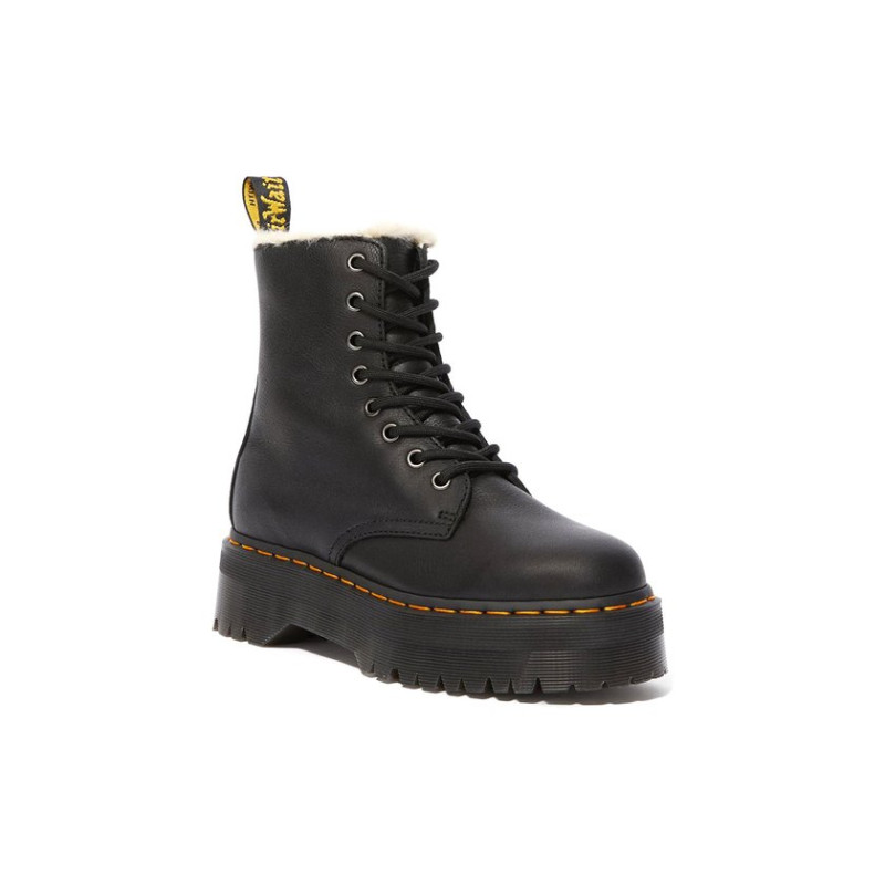 Dr.Martens Jadon Leather Faux Fur Lined