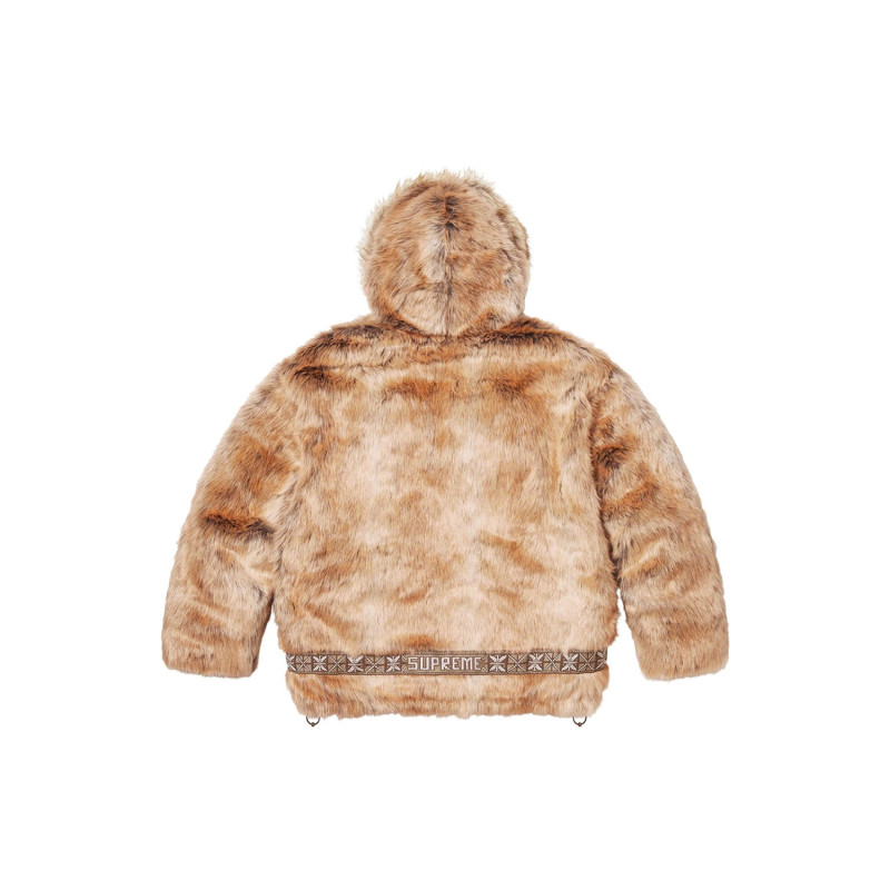 Supreme FW23 WEEK14 FAUX FUR PARKA