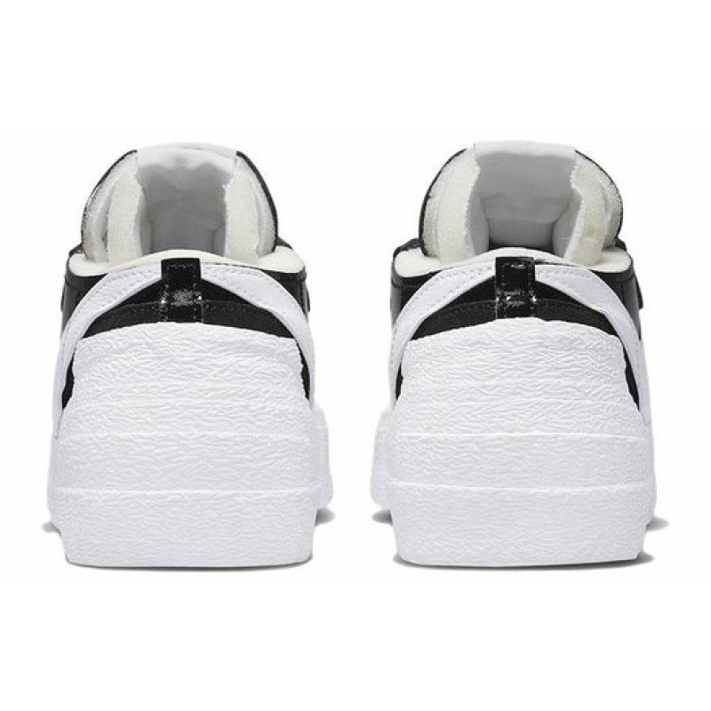 Sacai x Nike Blazer Low black patent leather