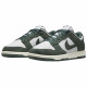 Nike Dunk Low Next Nature Green Suede
