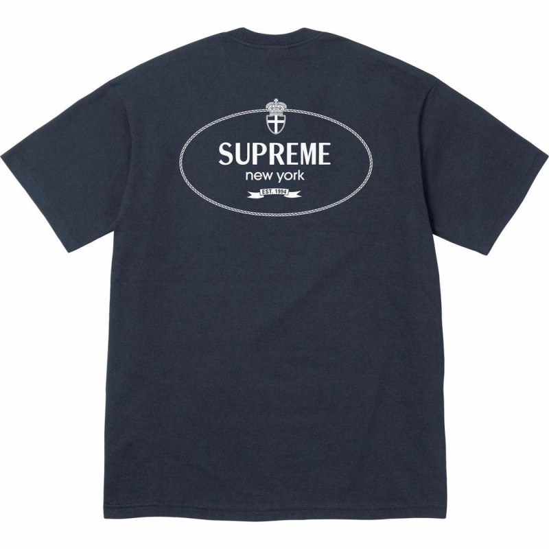 Supreme FW24 WEEK18 T Crest Tee logoT
