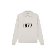 Fear of God Essentials SS22 Knit Ls Polo Wheat polo