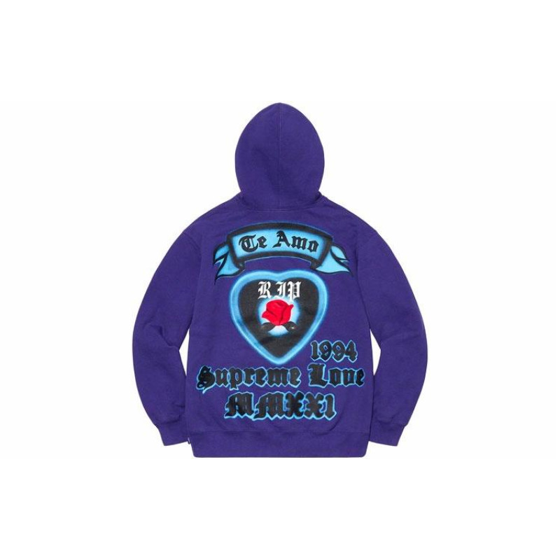 Supreme SS21 Week 1 Supreme Love Hooded Sweatshirt