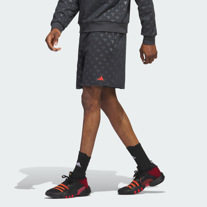 adidas Trae Allover Print Shorts
