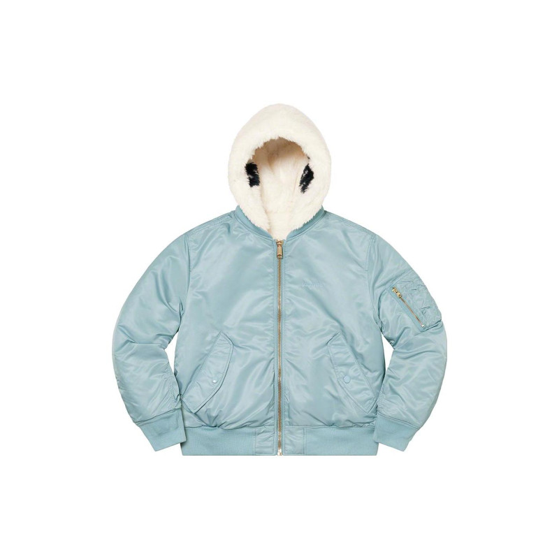 Supreme FW22 Week12 Faux Fur Reversible MA-1