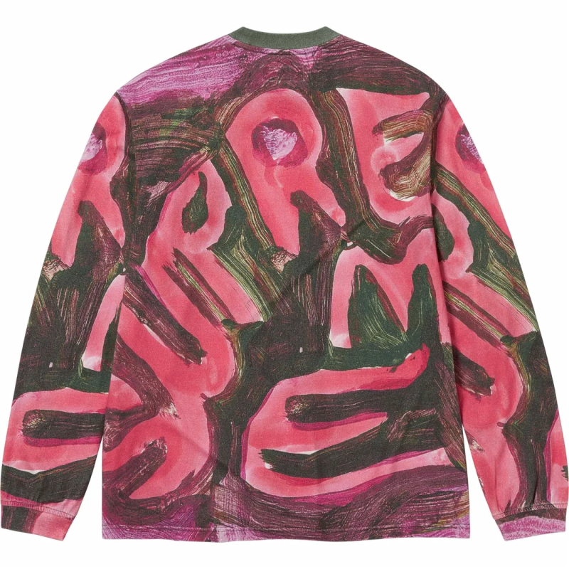 Supreme SS24 WEEK1 PAINT LS TOP
