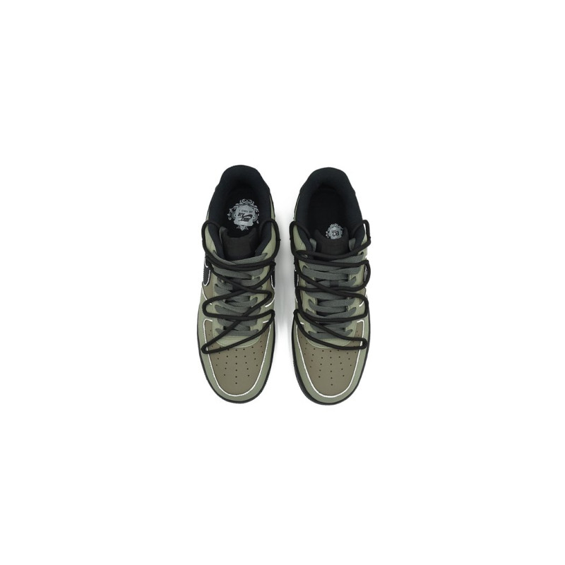 Nike Air Force 1 black pearl vibe