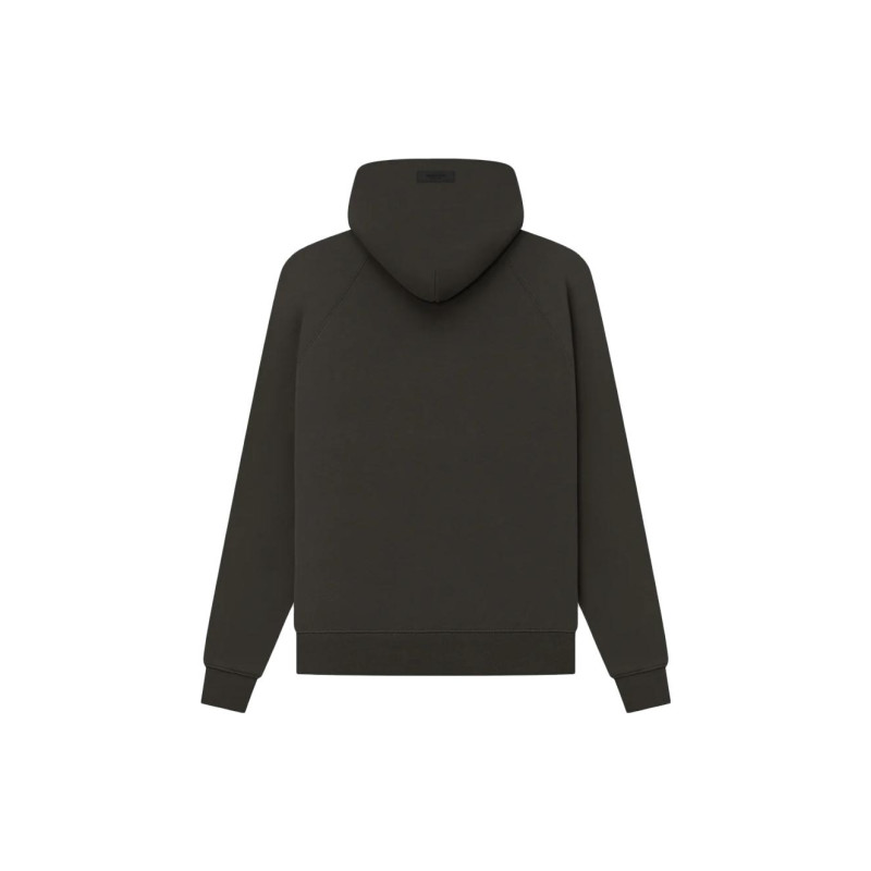 Fear of God Essentials SS23 Essentials Hoodie Off Black Logo