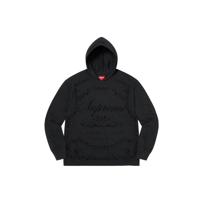 Supreme SS23 Week 2 CELEBR HOODED LS TOP logo