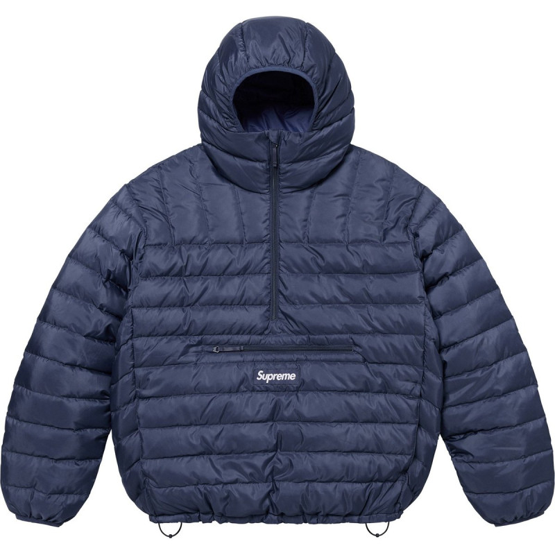 Supreme FW24 WEEK10 Micro Down Half Zip Hooded Pullover